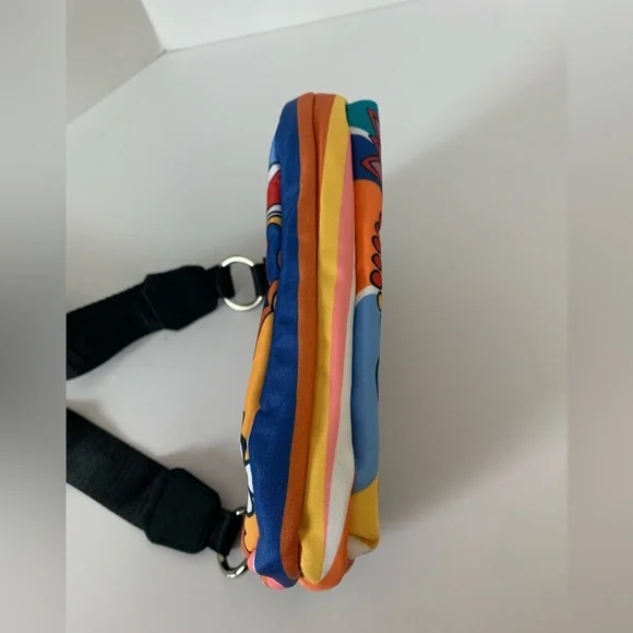 Brighton Power Of Love Convertible Graphic Crossbody/Shoulder Bag NWT - Picture 6 of 14